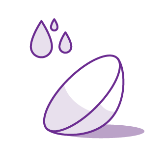 natural wet icon purple